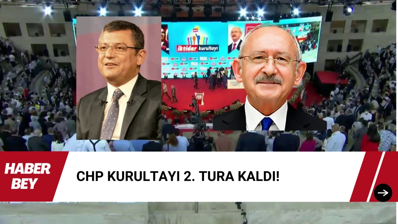 CHP Genel Başkanlık Seçimi İçin Nefesler Tutuldu: İkinci Tura kaldı...