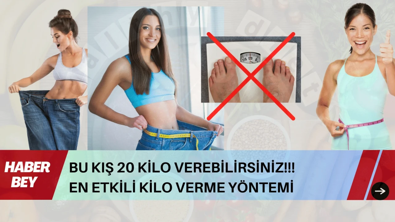 Bu kış 20 kilo verebilirsiniz. Diyetsiz, Sporsuz En etkili kilo verme