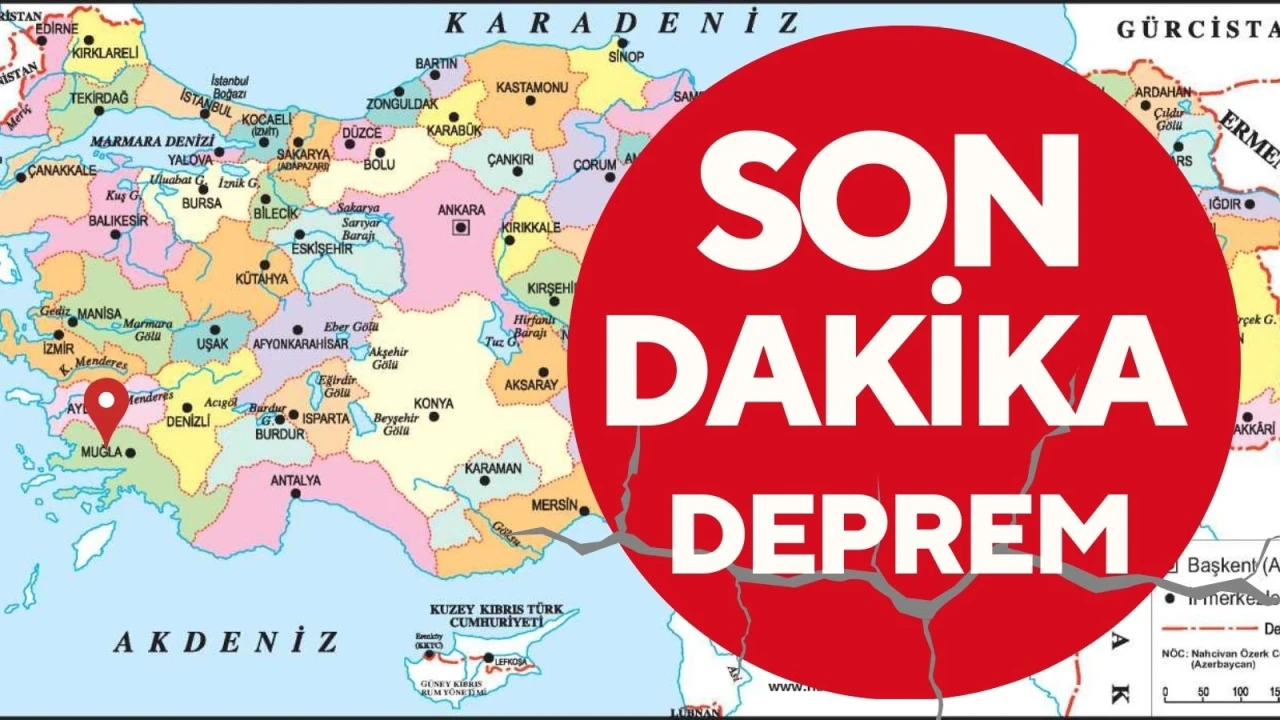 Muğla Köyceğiz'de Sabah Saatlerinde Hissedilen İki Küçük Deprem