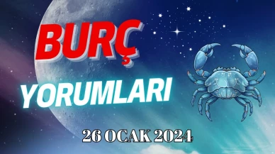 Yengeç Burcu Günlük Burç Yorumu 26 Ocak 2024 Cuma