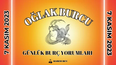 Oğlak Burcu Günlük Burç Yorumu 7 Kasım 2023