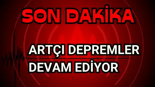 Yalova Depremi sonrası Artçılar Devam ediyor!!!